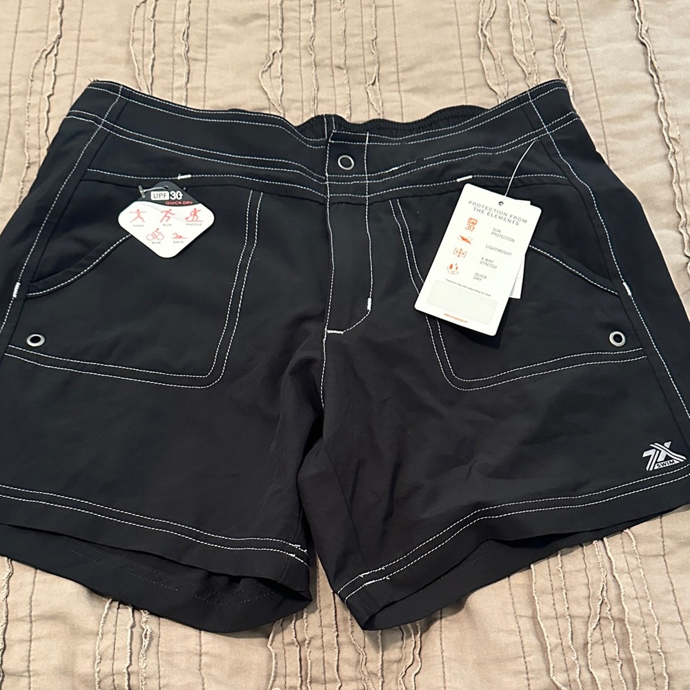 ZeroXposur Women's Black swim Shorts